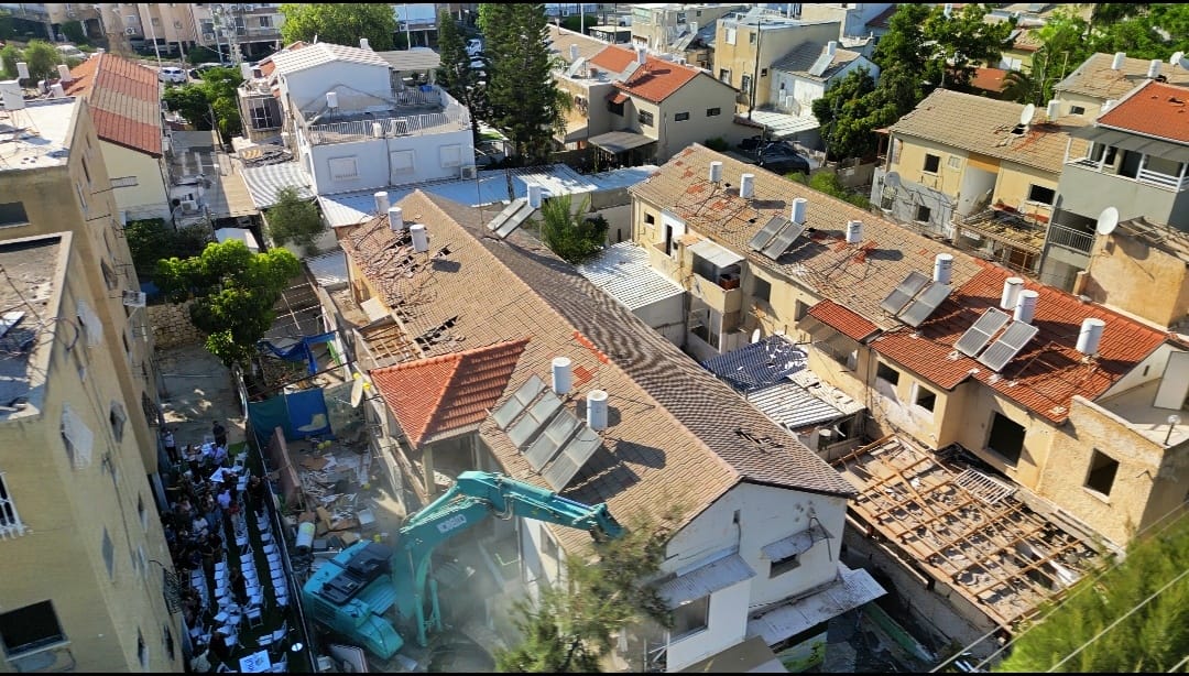 הריסה החשמונאים 1 - קרדיט ליאת מנדל