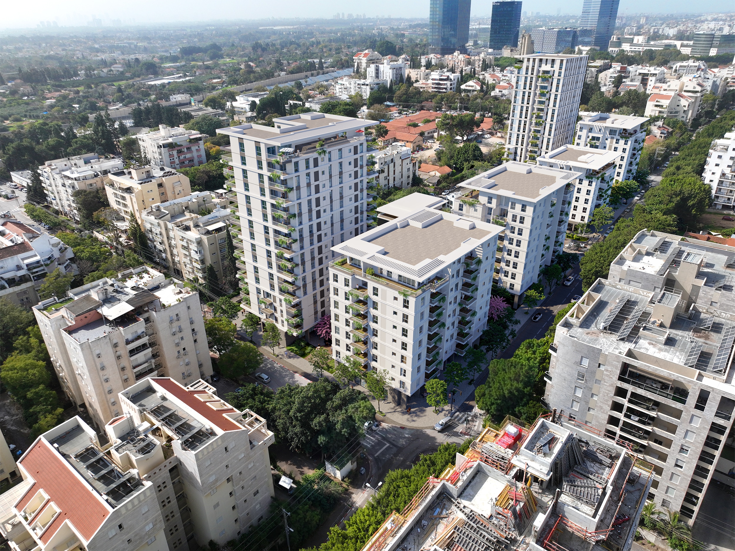 מתחם השדרה בכפר סבא arceffect קרדיט